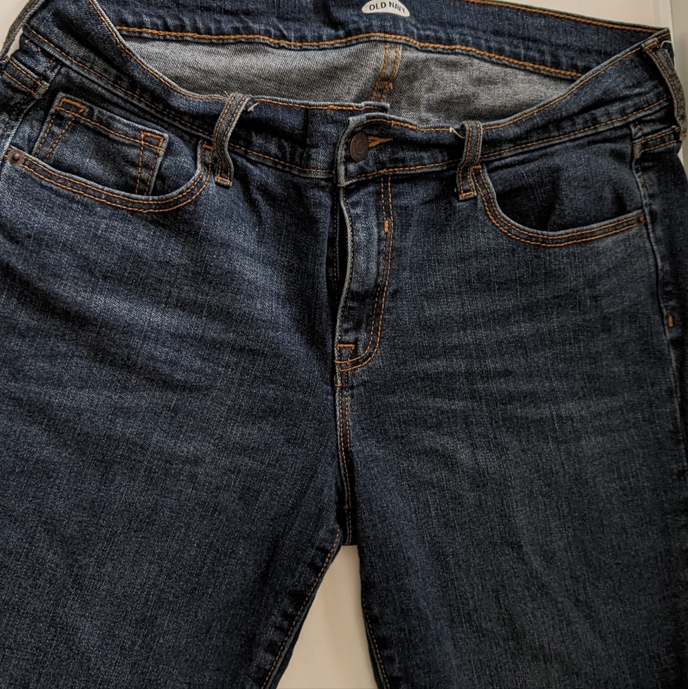 Old Navy denim shorts. Size 8.